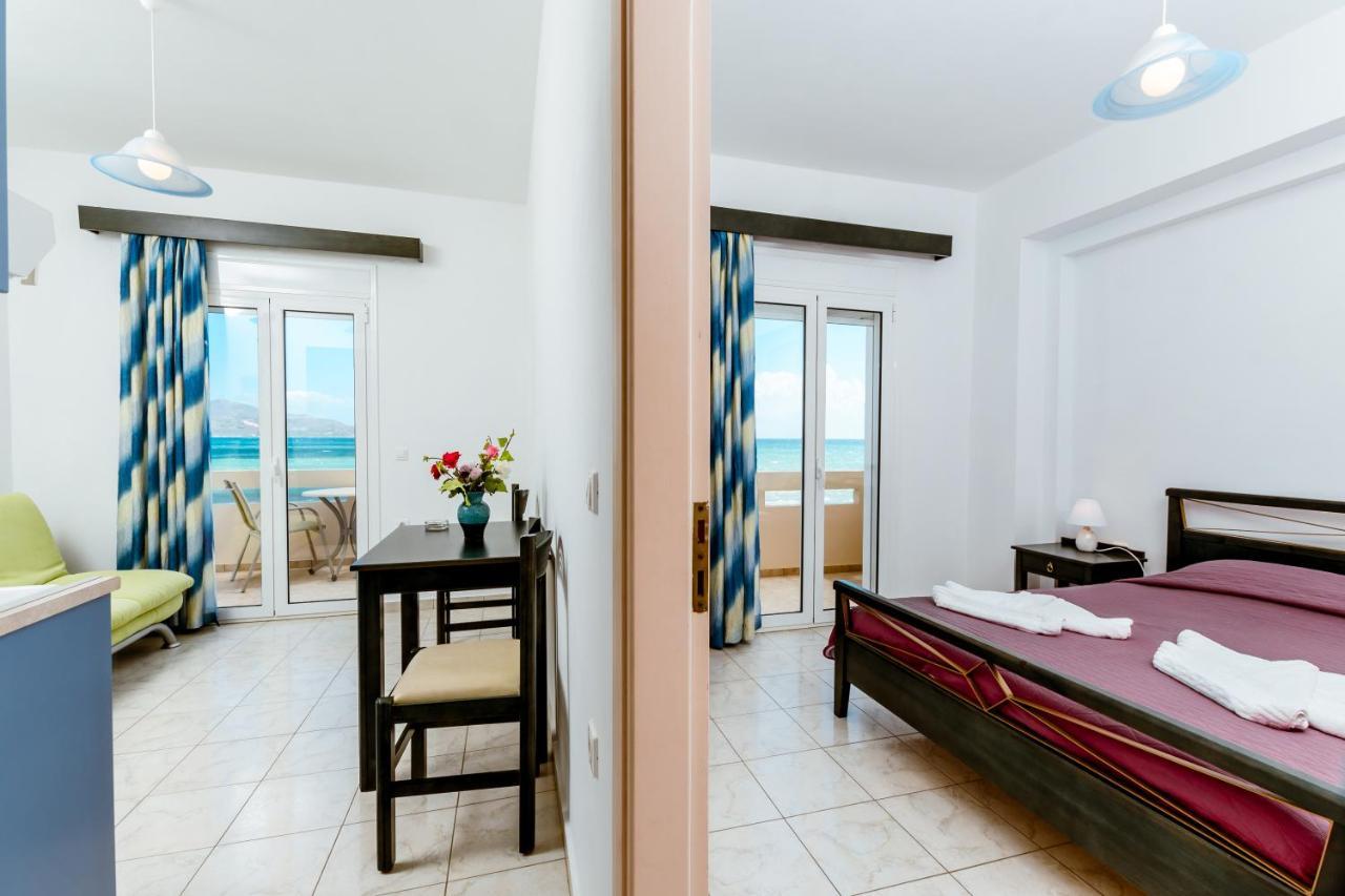 Asterina Seaside Apartments Kalyves Esterno foto